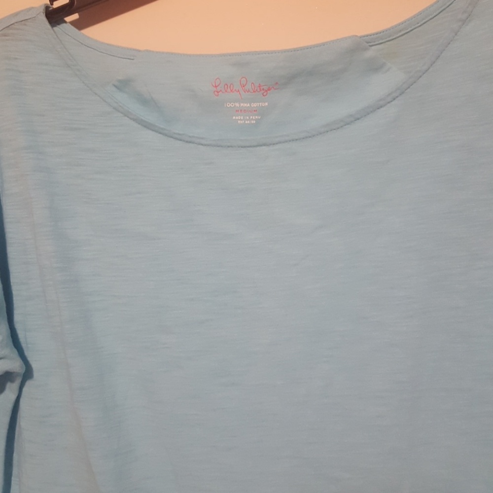 Lilly Pulitzer turquoise dress ladies size medium
